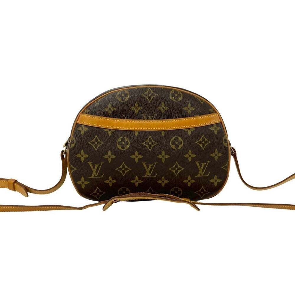 LOUIS VUITTON Brown Monogram Leather Pochette Shoulder Bag